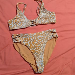 Patterned Bathing Suit